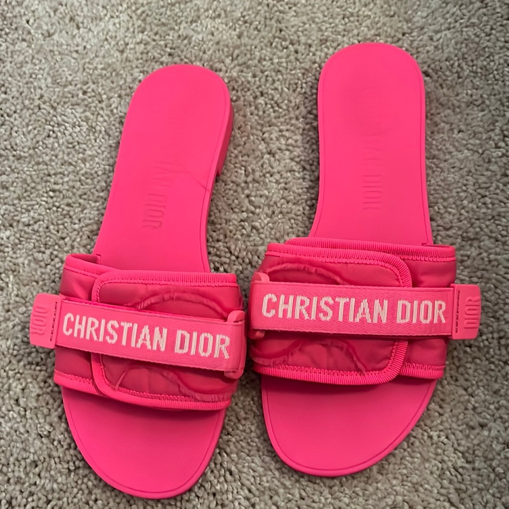 Dior revolution slides rubber